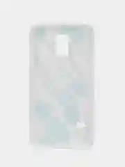 Багровый чехол с принтом + защитная пленка для Samsung S5 mini
