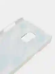 Багровый чехол с принтом + защитная пленка для Samsung S5 mini