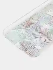 Багровый чехол с принтом + защитная пленка для Samsung S5