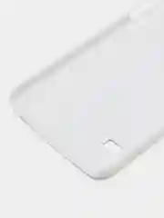 Бежевый чехол с принтом + защитная пленка для Samsung S5