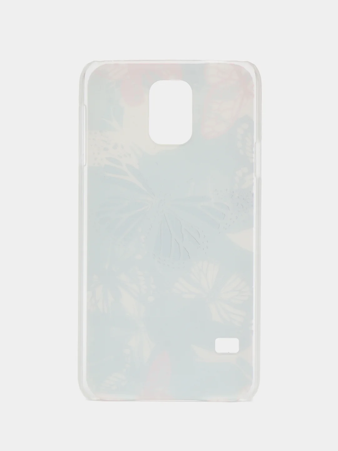 Бирюзовый чехол с принтом + защитная пленка для Samsung S5