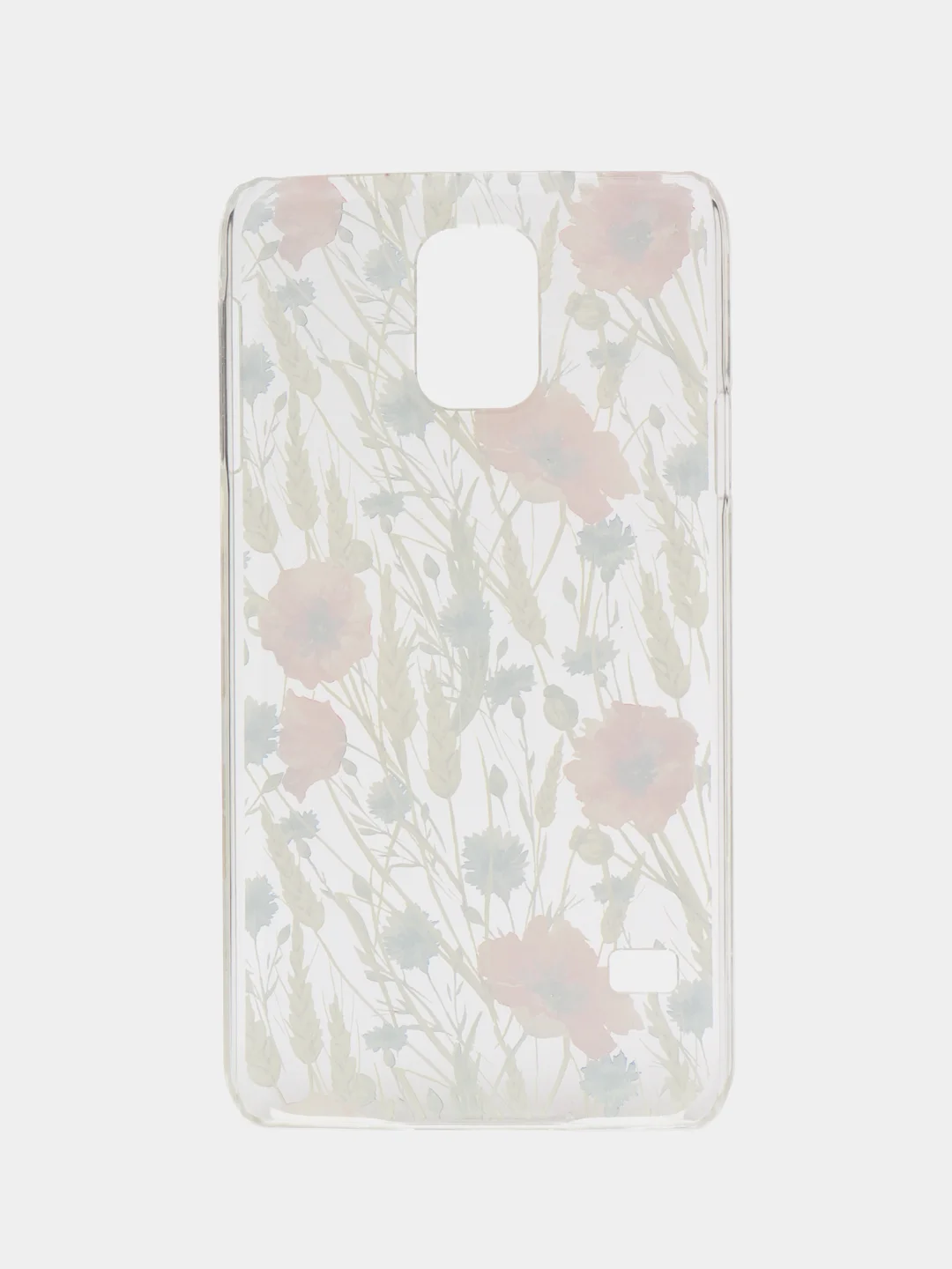 Бронзовый чехол с принтом + защитная пленка для Samsung S5