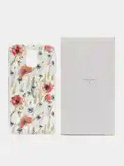 Бронзовый чехол с принтом + защитная пленка для Samsung S5