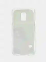Белый чехол с принтом с приколом + защитная пленка для Samsung S5 / S5 mini