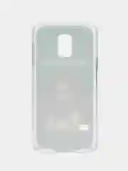 Бронзовый чехол с принтом с приколом + защитная пленка для Samsung S5 / S5 mini