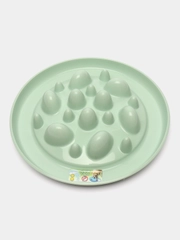 Миска The Art style I, Lilli Pet, для собак, для медленного кормления, пластик. 32*32*6 см