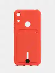 Коралловый чехол для Huawei Honor 8A/ Y6 2019 (Хонор 8A / Y6 2019), с карманом