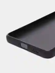 Черный чехол ROSCO для Vivo V27e матовый силиконовый тонкий, бортик вокруг камер