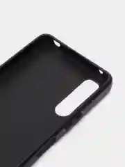 Черный чехол ROSCO для Sony Xperia 10 Mark IV матовый силиконовый тонкий, бортик вокруг камер
