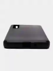 Черный чехол ROSCO для Sony Xperia 10 Mark IV матовый силиконовый тонкий, бортик вокруг камер