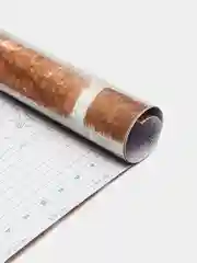 Плёнка самоклеящаяся DEKORON "Кирпич pm027", ширина - 45 см, длина - 8 м