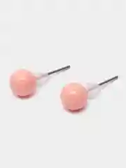 Конфетный серьги-пусеты-бусены, 15 цветов, с разными размерами