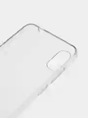Прозрачный силиконовый чехол ROSCO для ZTE Blade A5 (2020), A51 LITE с защитой камер и от прилипания