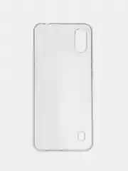 Прозрачный силиконовый чехол ROSCO для ZTE Blade A5 (2020), A51 LITE с защитой камер и от прилипания