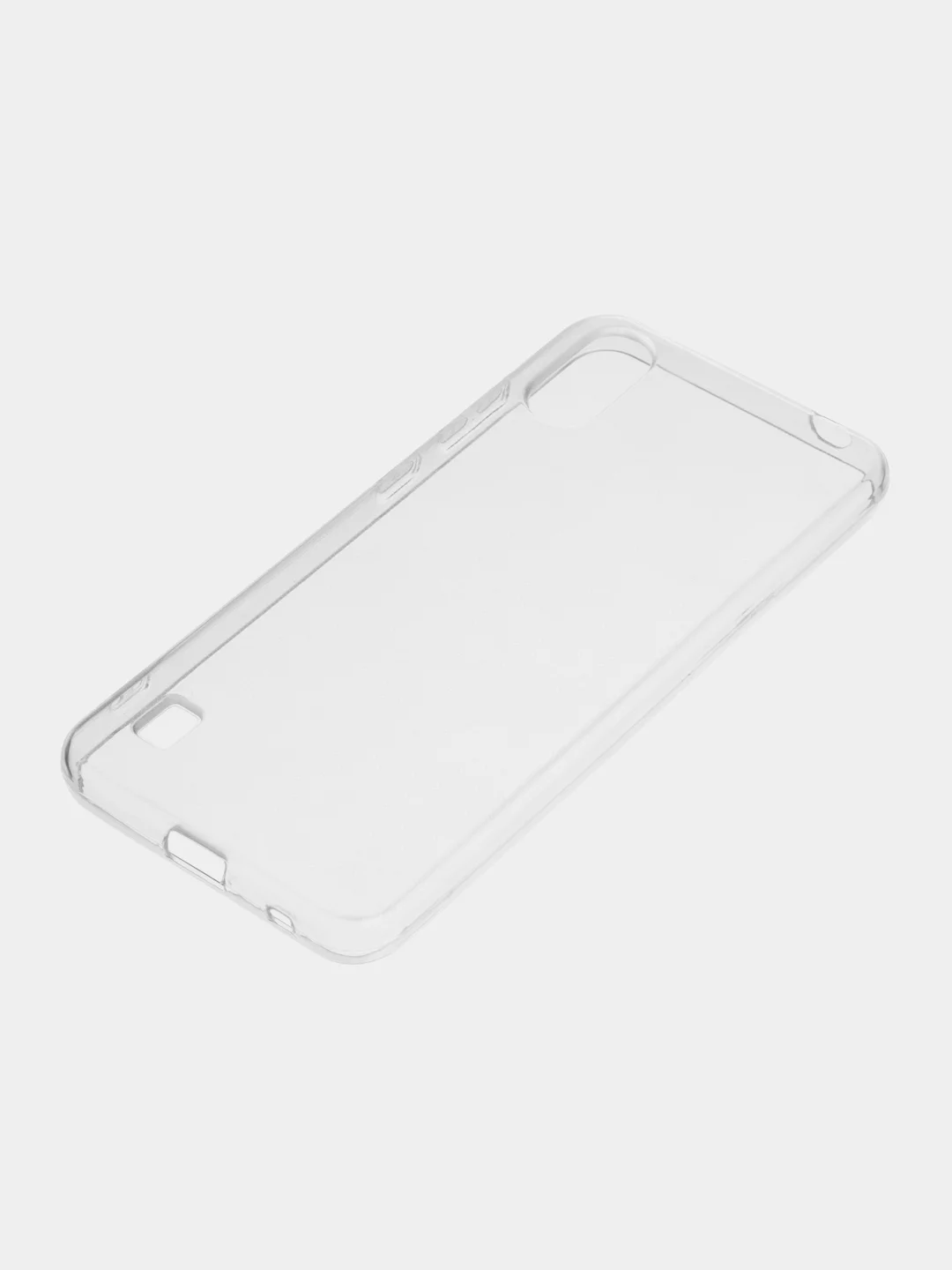 Прозрачный силиконовый чехол ROSCO для ZTE Blade A5 (2020), A51 LITE с защитой камер и от прилипания
