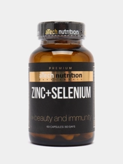 Добавка к пище aTech Nutrition Premium Цинк + селен, 60 капсул