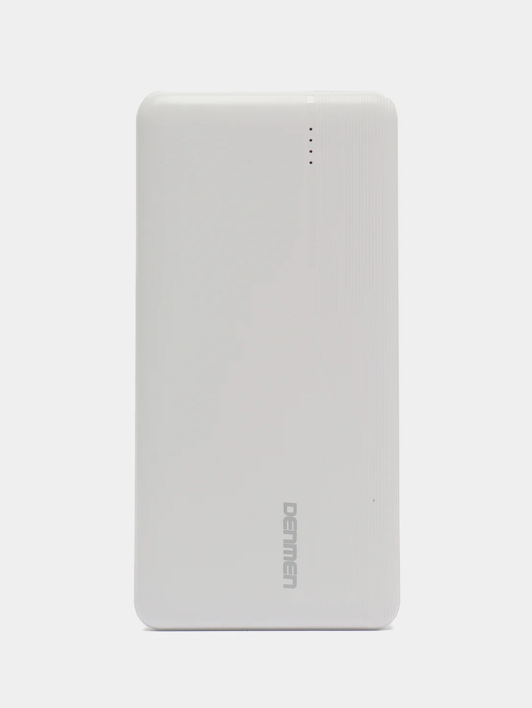 Белый power Bank с быстрой зарядкой Type-C, Micro, USB (Павер Банк), 20000 mAh
