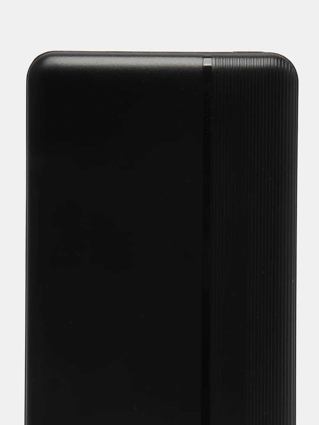 Черный power Bank с быстрой зарядкой Type-C, Micro, USB (Павер Банк), 20000 mAh