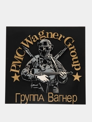 Деревянное 3d панно, картина, 3х слойное ЧВК Вагнер, музыканты,  военное, wagner group