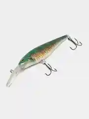 Зеленый рыболовный воблер "Минноу" minnow, 8 см, 8,7 г, 8 цветов