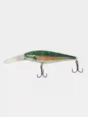 Зеленый рыболовный воблер "Минноу" minnow, 8 см, 8,7 г, 8 цветов