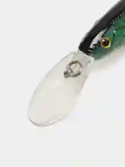 Зеленый рыболовный воблер "Минноу" minnow, 8 см, 8,7 г, 8 цветов