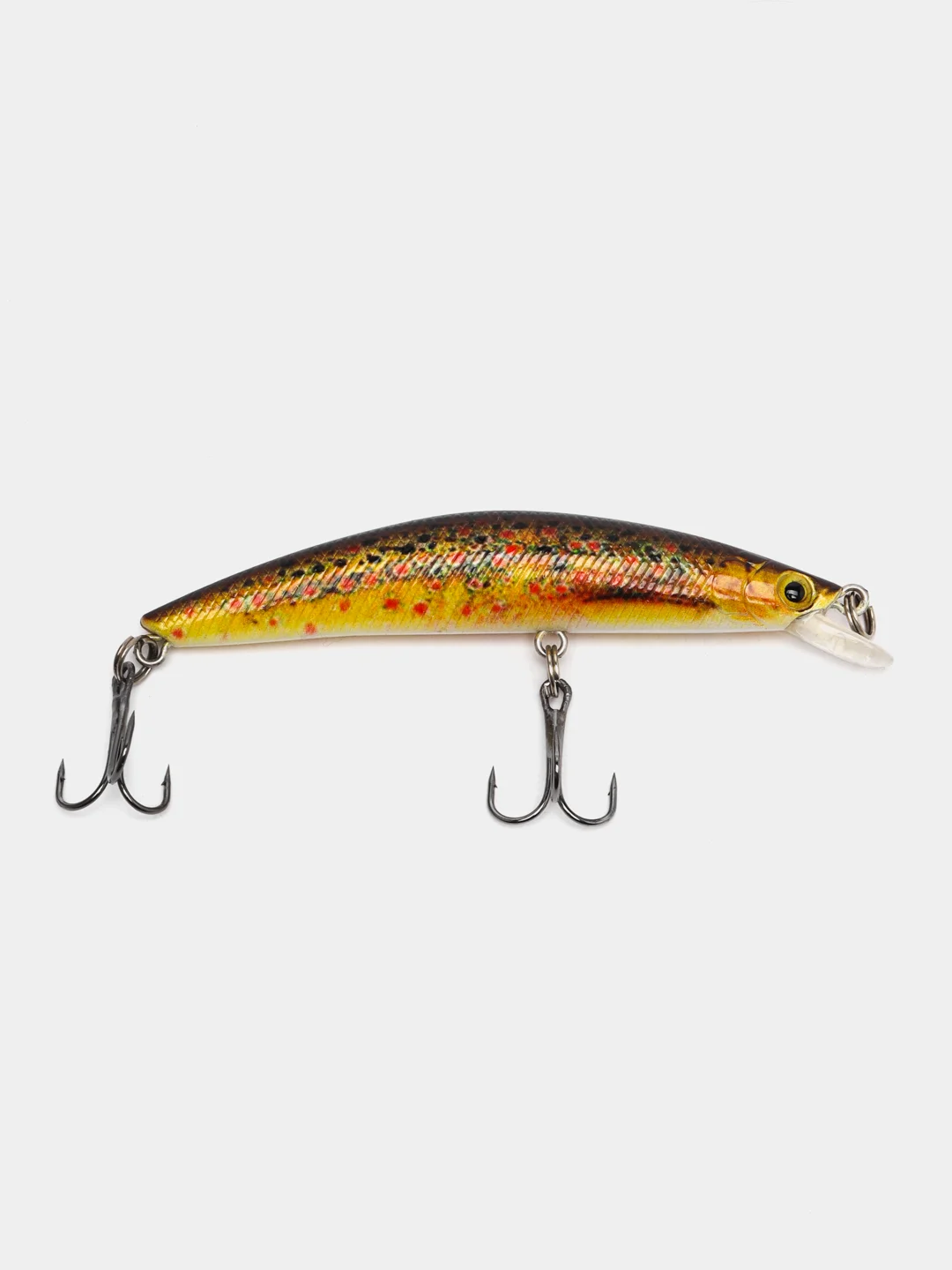 Горчичный рыболовный воблер "Минноу" (minnow), 8,5 см, 7 г, 6 цветов