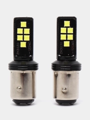 Комплект, 2 шт, Led ламп P21W 1156 BA15S/1157 BAY15D