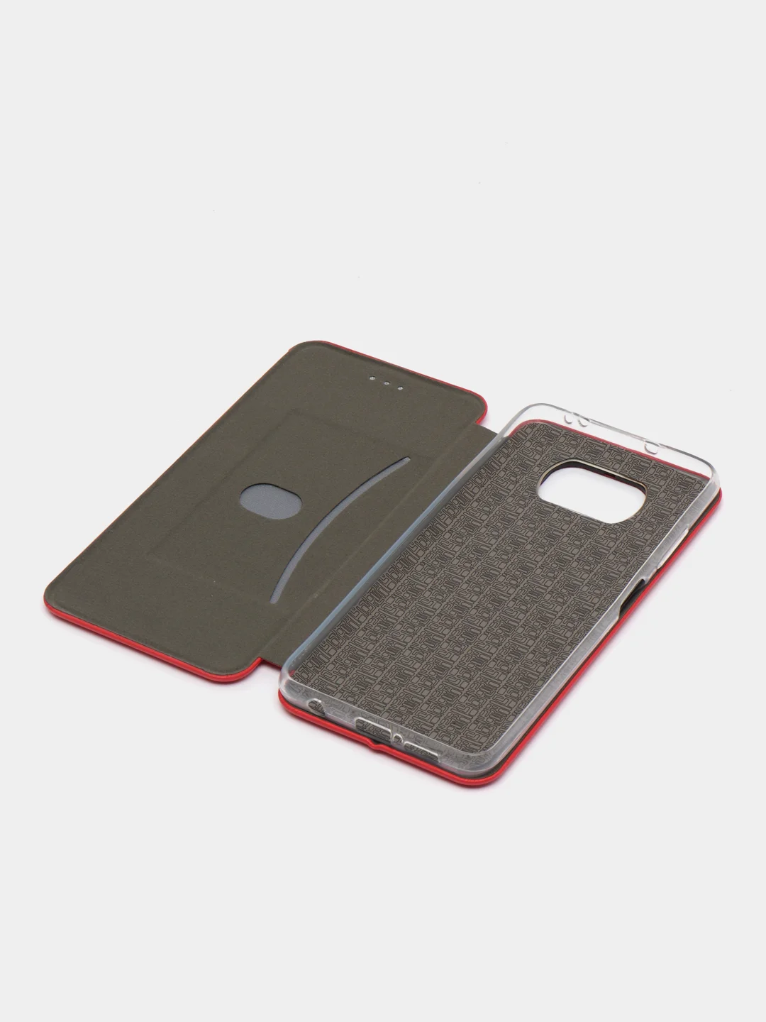Красный чехол Book Case для Xiaomi POCO X3