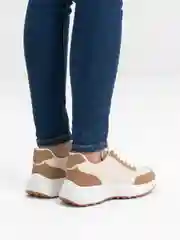 Бежевый кроссовки женские