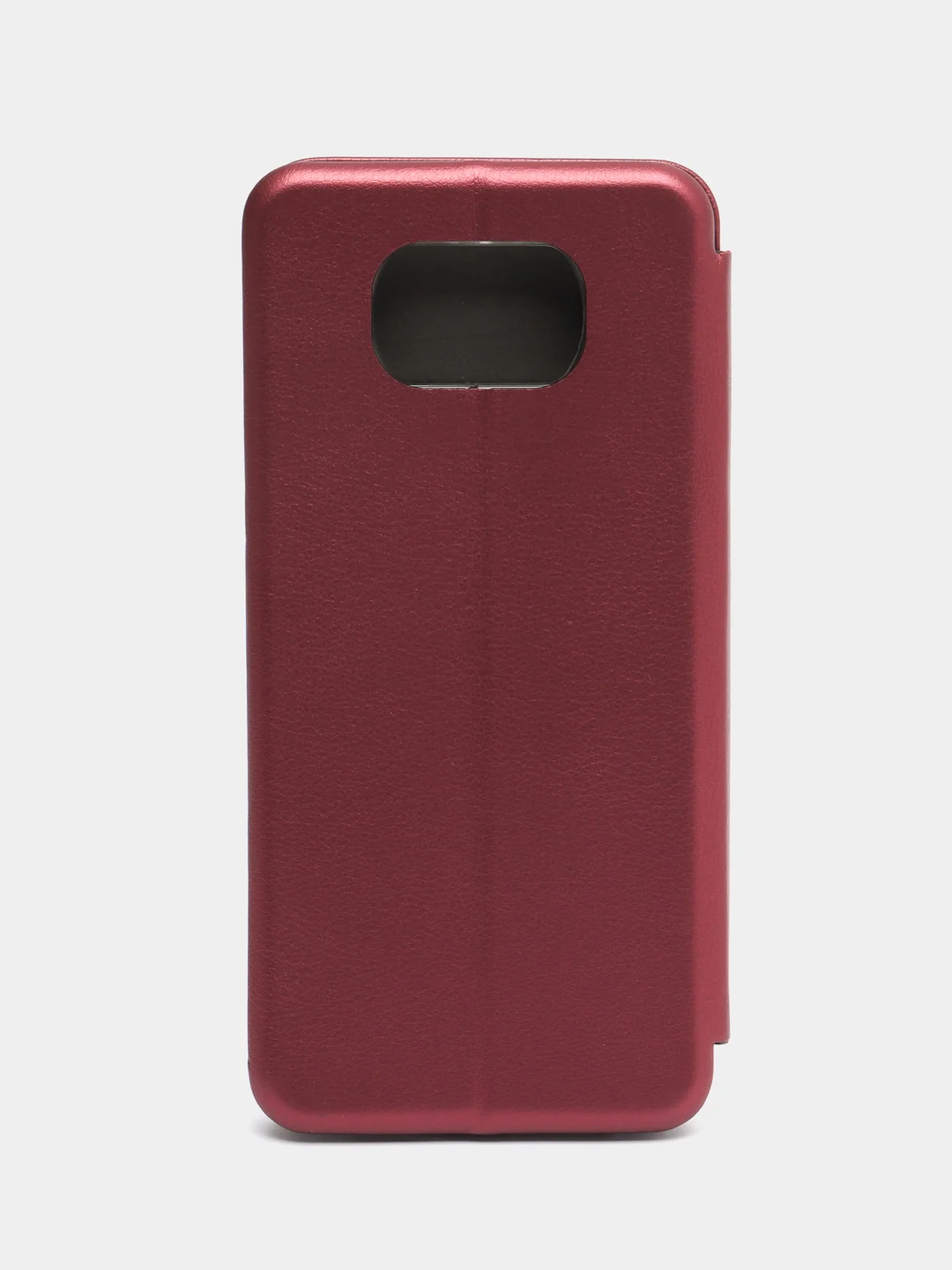 Бордовый чехол Book Case для Xiaomi POCO X3