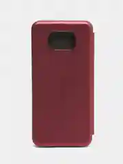 Бордовый чехол Book Case для Xiaomi POCO X3