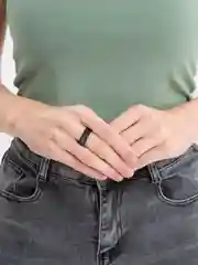 Черный кольцо со знаком "Коноха"