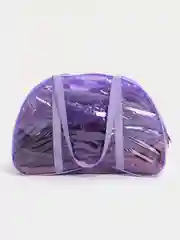Фиолетовый сумка в роддом прозрачная, водонепроницаемая, цветная, 1 шт