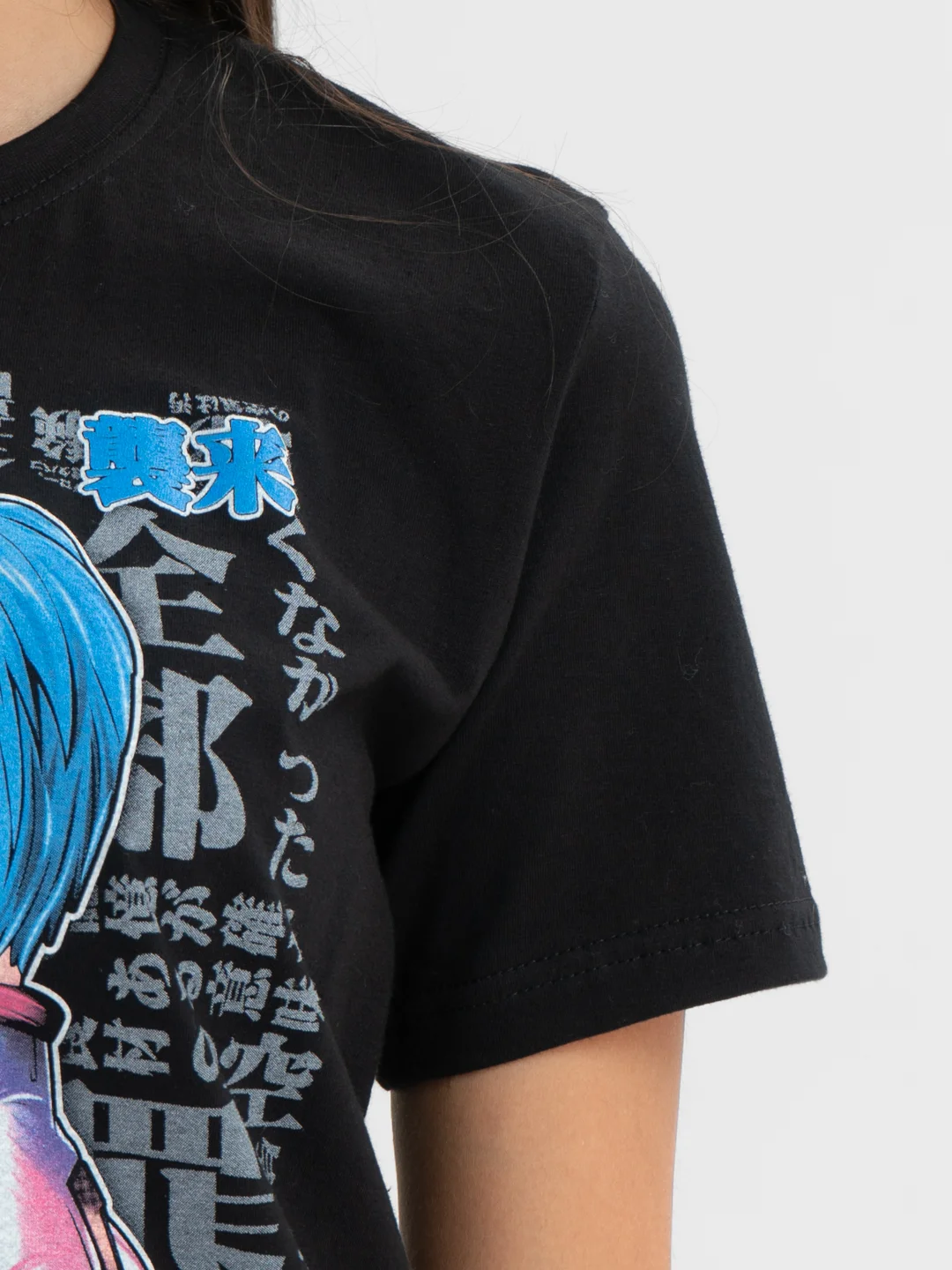 Багровый футболка женская светящаяся Hello Kitty "Куроми", аниме Hunter, Evangelion, Атака титанов