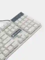 Белый мультимедийная игровая клавиатура Dialog Gan-Kata KGK-15U, с подсветкой