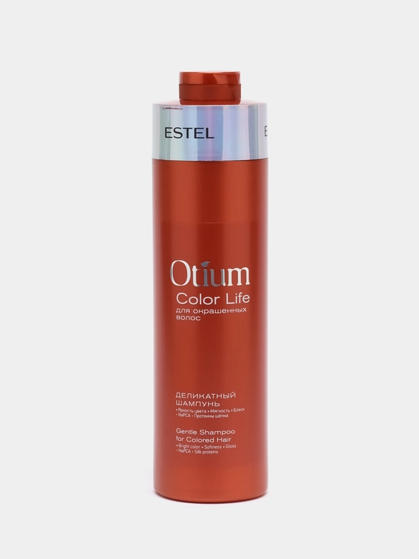 Деликатный шампунь для окрашенных волос ESTEL Otium Color Life, 1000 мл