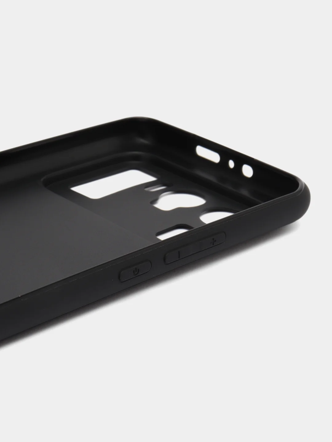 Черный чехол ROSCO для Xiaomi Mi 11 Ultra матовый силиконовый тонкий, бортик вокруг камер