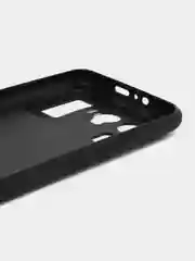 Черный чехол ROSCO для Xiaomi Mi 11 Ultra матовый силиконовый тонкий, бортик вокруг камер