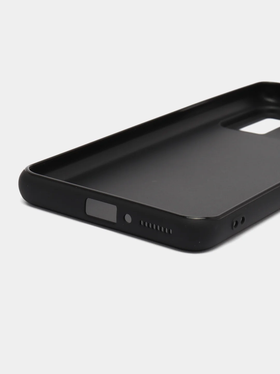 Черный чехол ROSCO для Xiaomi Mi 11 Ultra матовый силиконовый тонкий, бортик вокруг камер