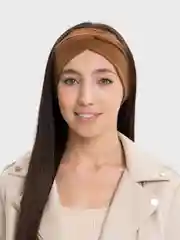Коричневый повязка на голову