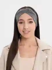 Серый повязка на голову