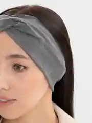 Серый повязка на голову
