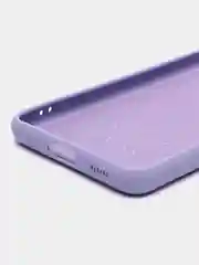 Сиреневый чехол силиконовый для Samsung Galaxy S21, Самсунг Галакси С21