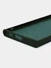 Зеленый чехол силиконовый для Samsung Galaxy S22 Ultra (Самсунг Галакси С22 Ультра)