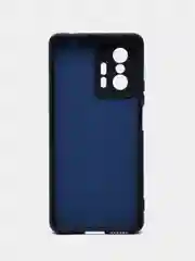 Синий меланж чехол Silicone Cover для Xiaomi 11T / 11T Pro, Сяоми 11Т / 11Т Про, силиконовый