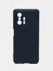 Синий меланж чехол Silicone Cover для Xiaomi 11T / 11T Pro, Сяоми 11Т / 11Т Про, силиконовый