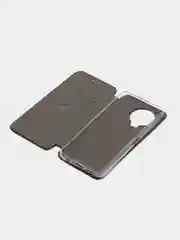 Черный чехол-книжка КАРТОФАН из экокожи на HUAWEI Nova 9 SE, с функцией подставки и кармашком