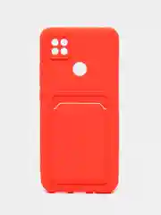 Манго чехол Xiaomi Redmi 9C, Redmi 9C NFC, Redmi 10A, Редми 10А силиконовый с карманом для карты