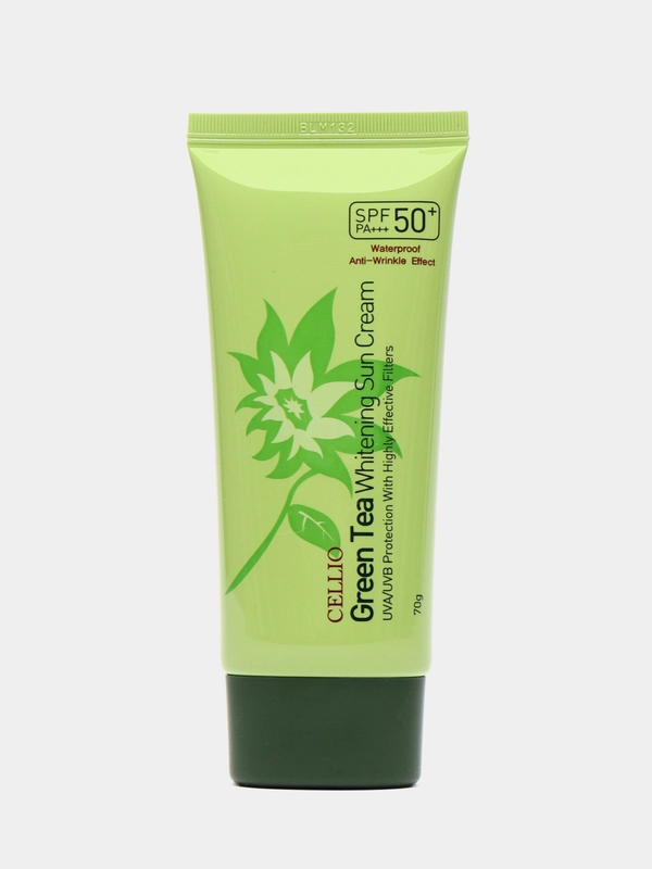 Солнцезащитный крем для лица и тела, база под макияж, крем от загара SPF50+ , 70 гр